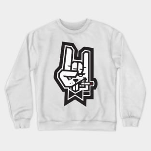 Rock "n" Roll Bunny Crewneck Sweatshirt